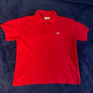 Polo Lacoste Red